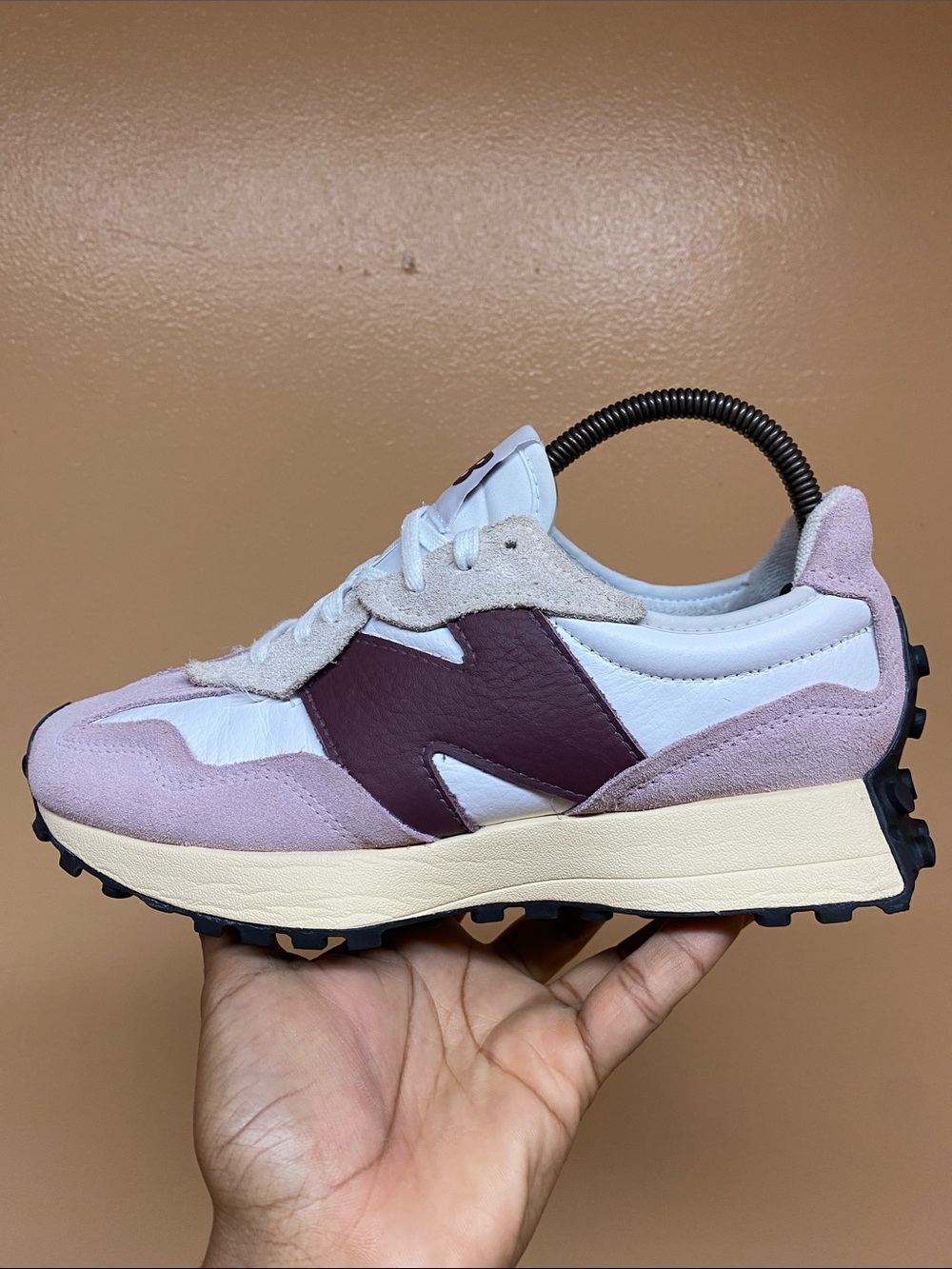 New Balance 327 “Twilight Haze Faded Plum” Size 9 U327WPKB - Picture 6 of 17